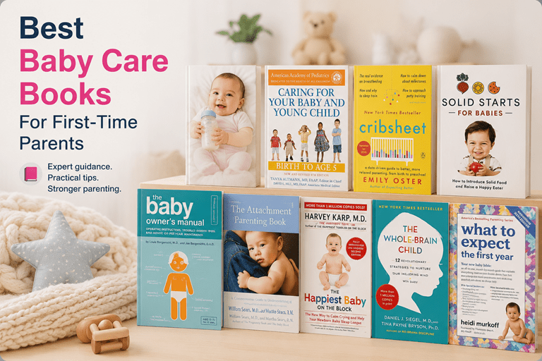 Best Baby Care Books For First-Time Parents