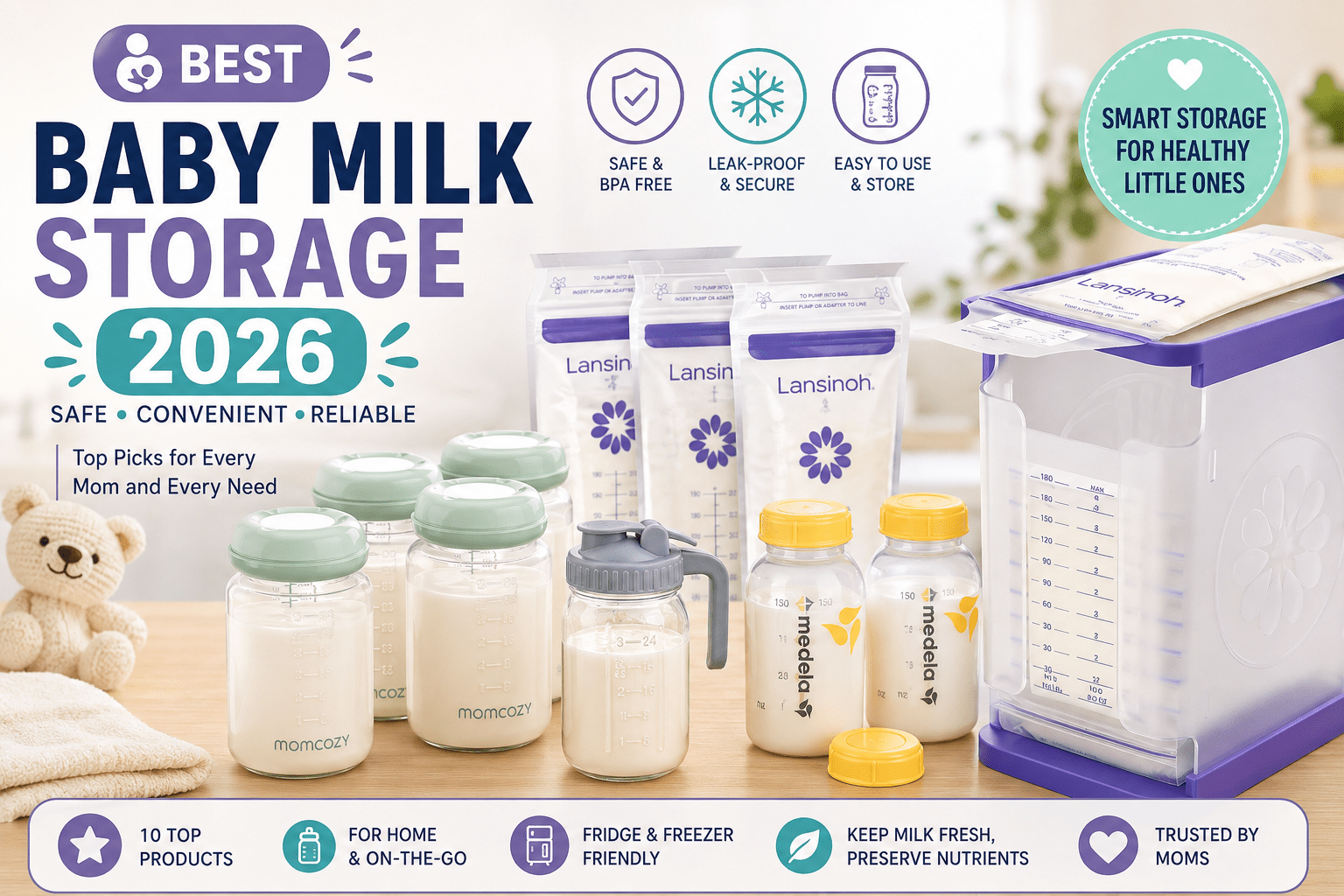 Best Baby Milk Storage 2026