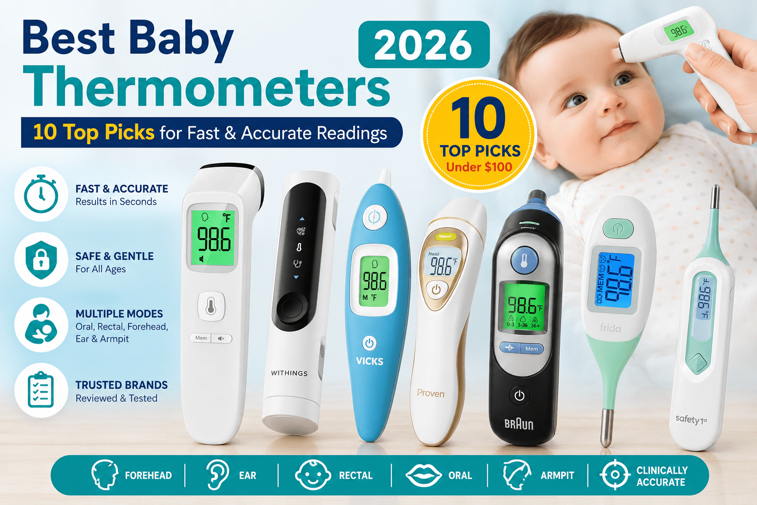 Best Baby Thermometers 2026