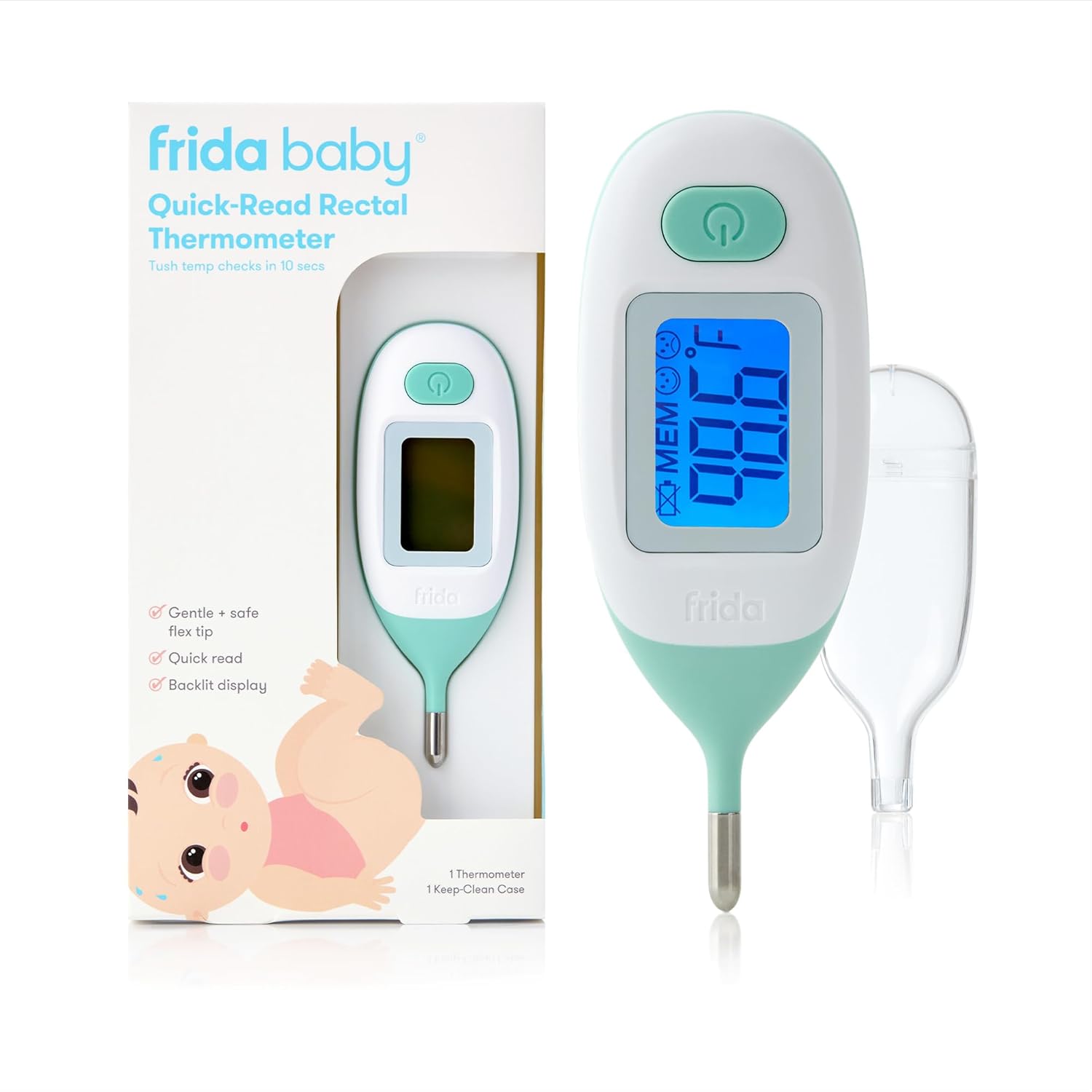 Frida Baby Digital Rectal Thermometer for Babies, Newborns & Infants