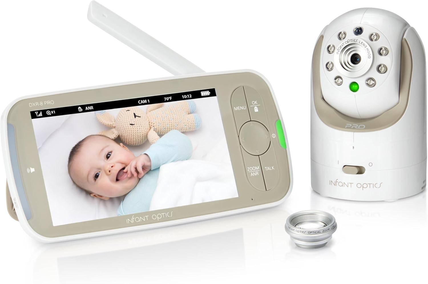 Infant Optics DXR-8 PRO - Patented Active Noise Reduction (ANR)