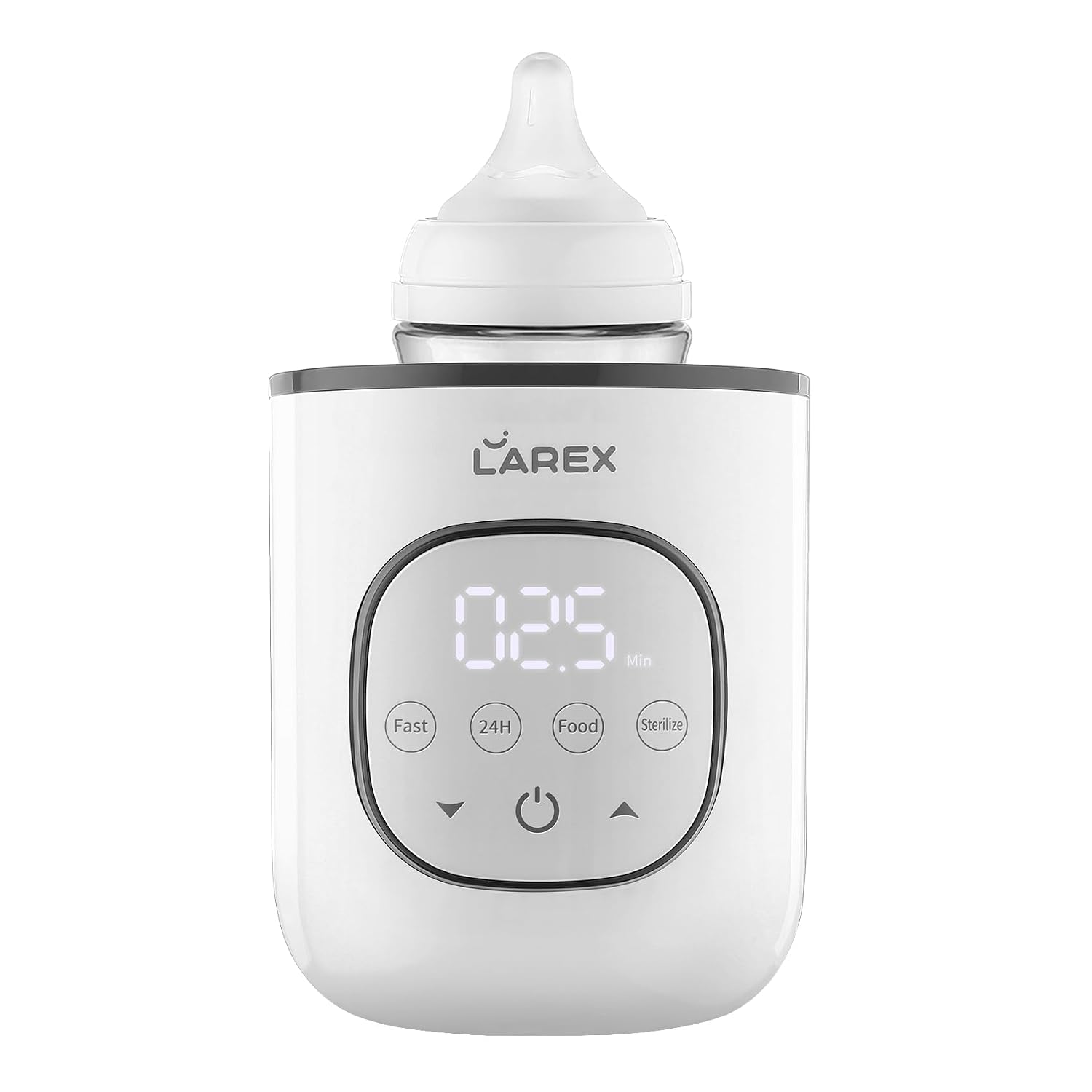 LAREX Bottle Warmer, Fast Baby Bottle Warmer for Breastmilk and Formula