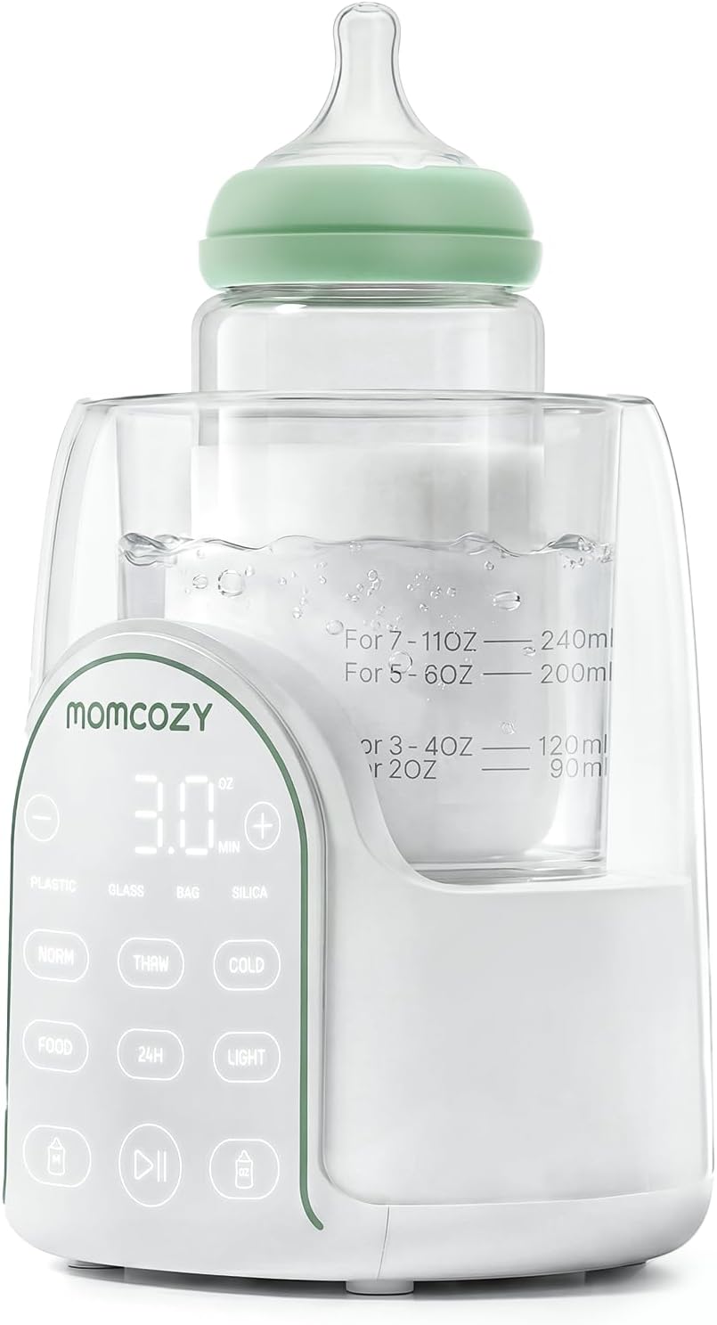 Momcozy NightPro Bottle Warmer for Baby Breast Milk with Night Light