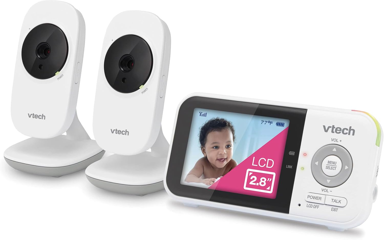 VTech Baby Monitor No WiFi with 2 Cameras