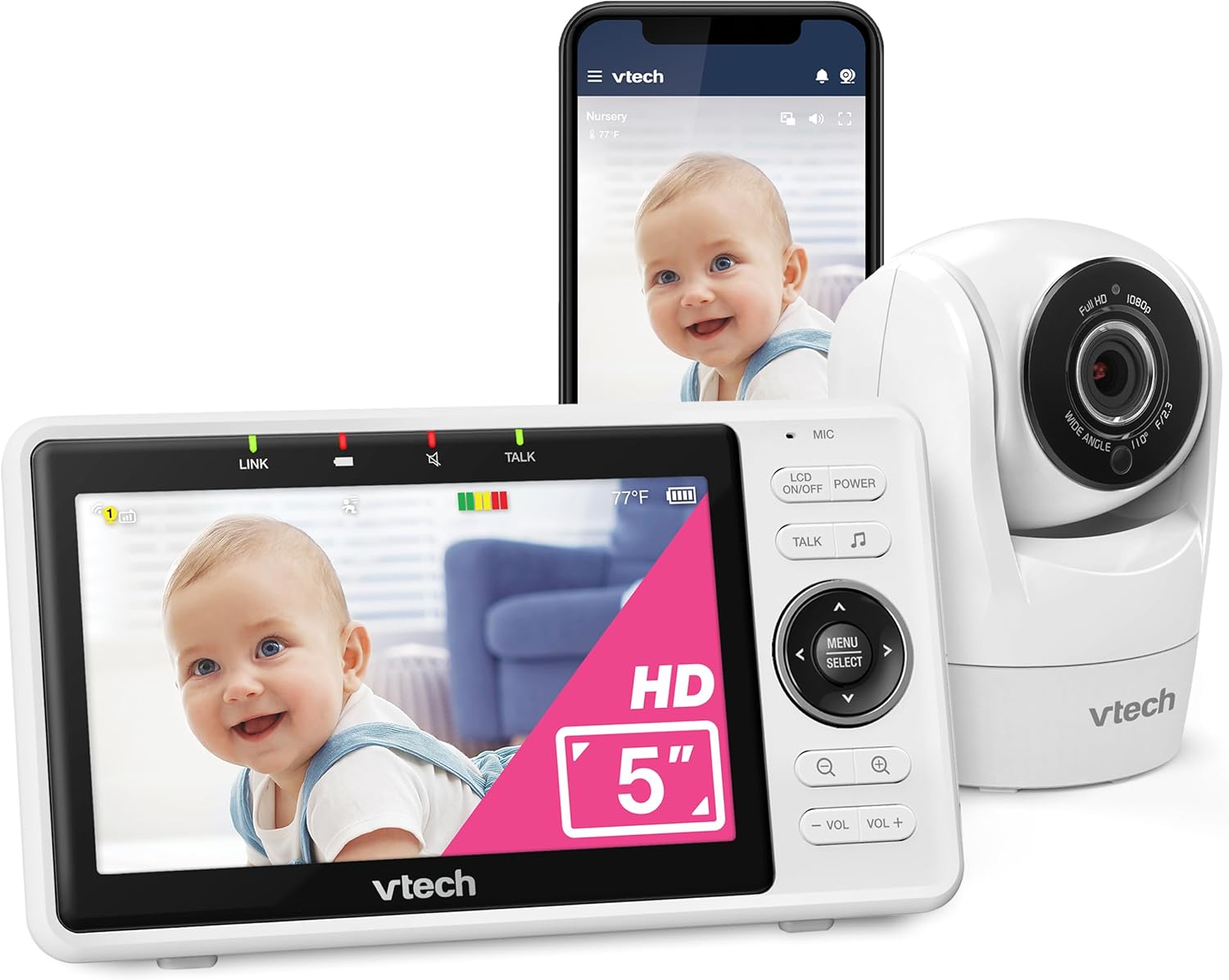 VTech Smart WiFi Baby Monitor