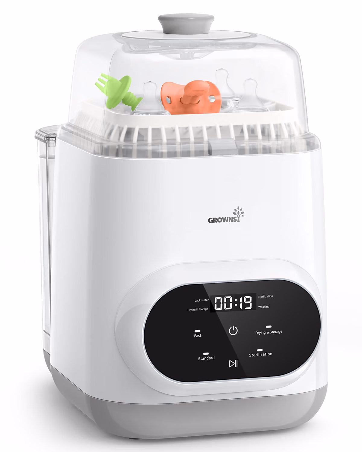 Grownsy EaseClean Bottle Washer All-in-One Washer and Sterilizer and Dryer