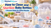 How to Clean and Sterilize Baby Bottles