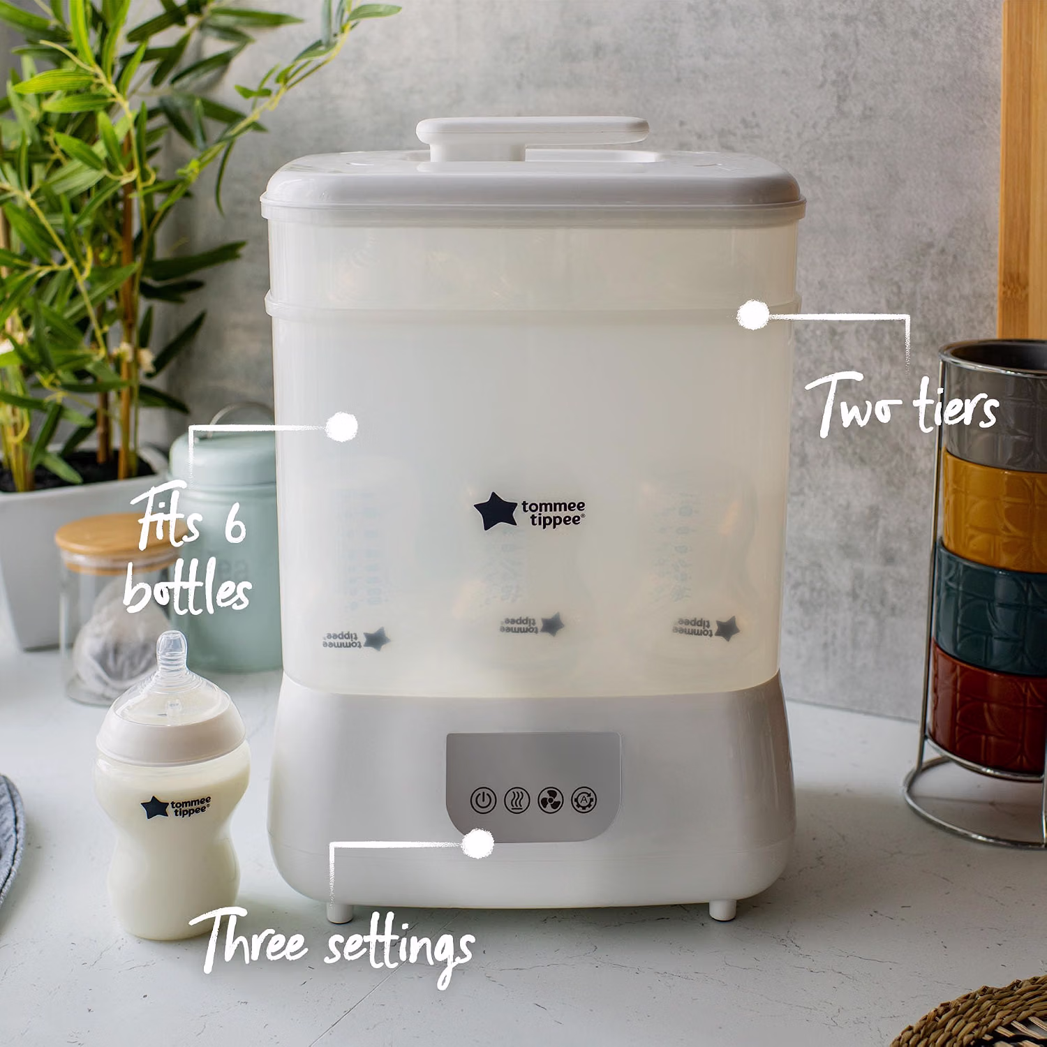 Tommee Tippee Steridryer Electric Steam Sterilizer & Dryer