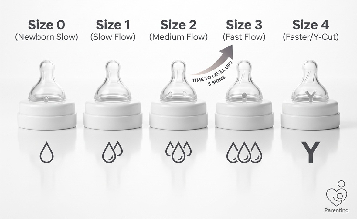 Understanding Baby Bottle Nipple Sizes and Flow Rates