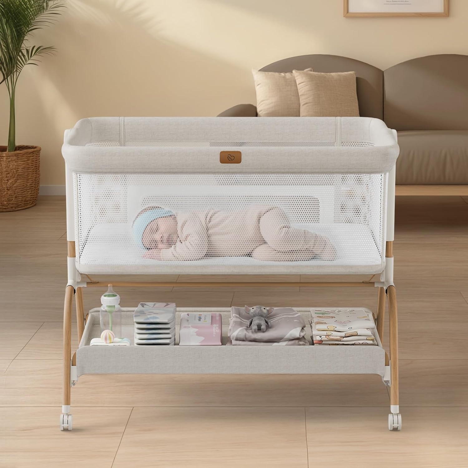 BabyBond Bassinet Bedside Crib