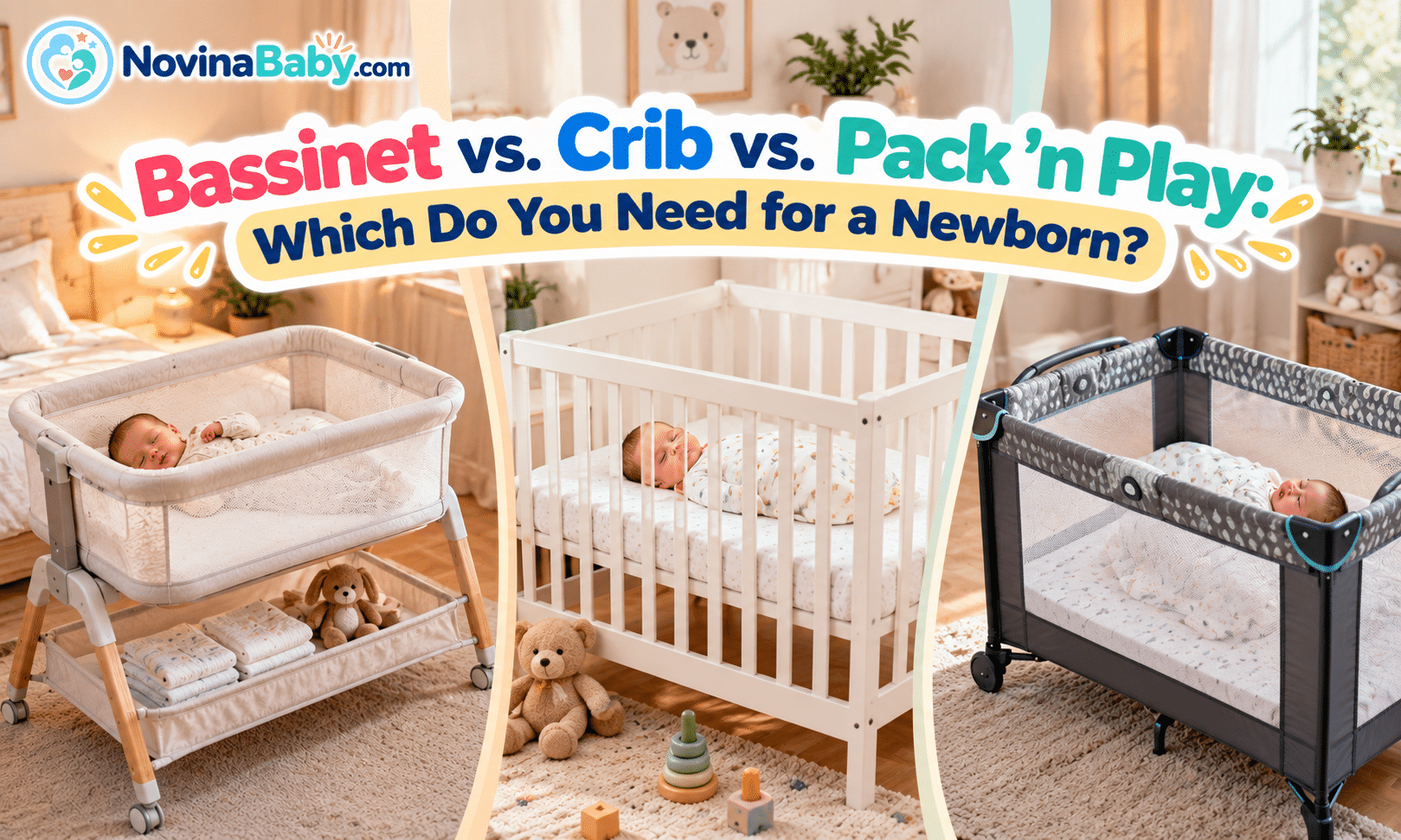 Bassinet vs. Crib for a Newborn
