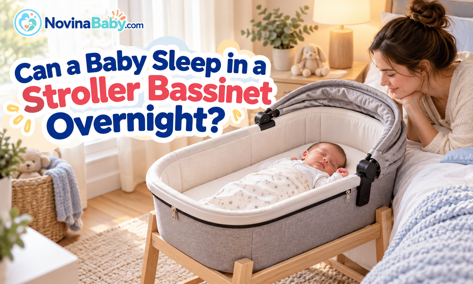 Can a Baby Sleep in a Stroller Bassinet Overnight