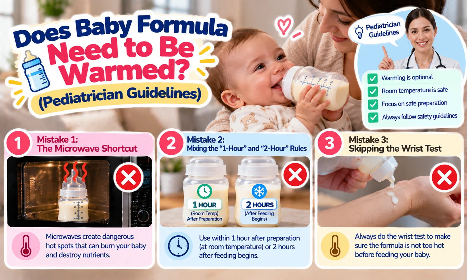 Does Baby Formula Need to Be Warmed