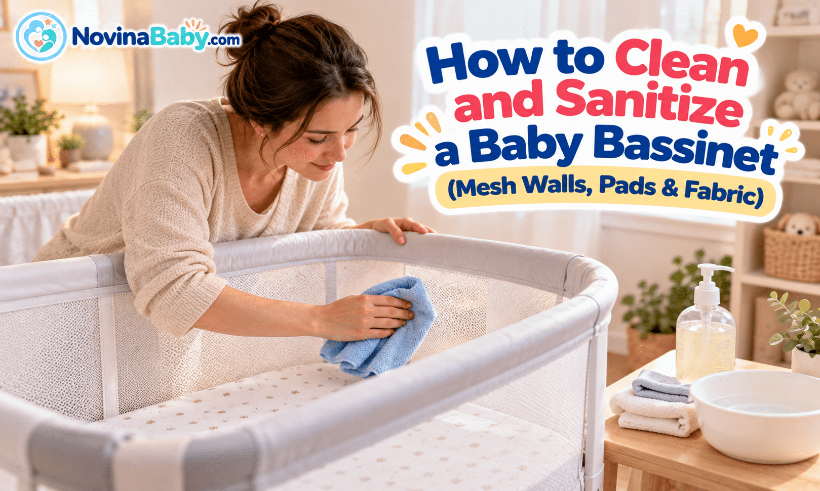 How to Clean a Baby Bassinet