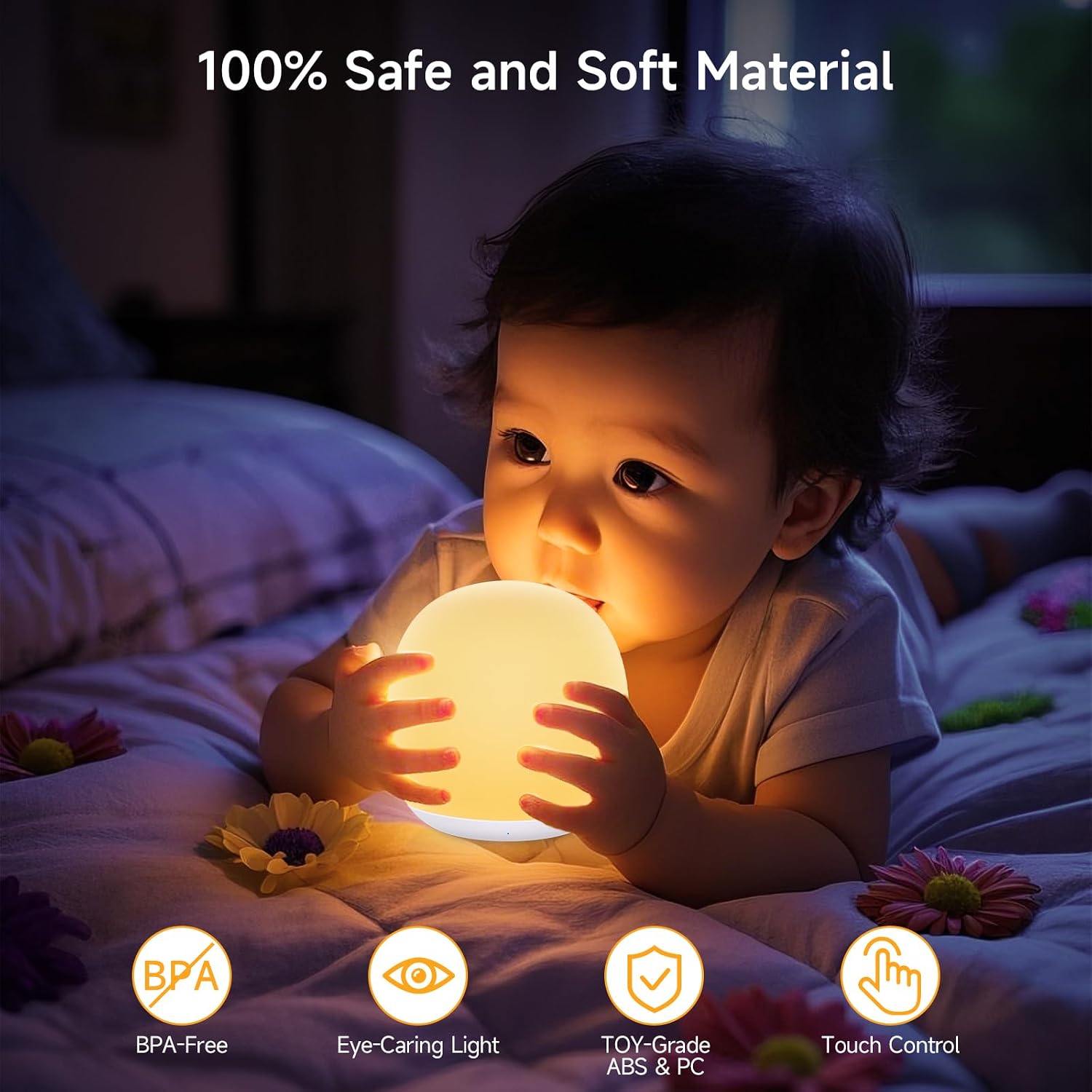 Night Light for Kids, Egg Light for Nursery