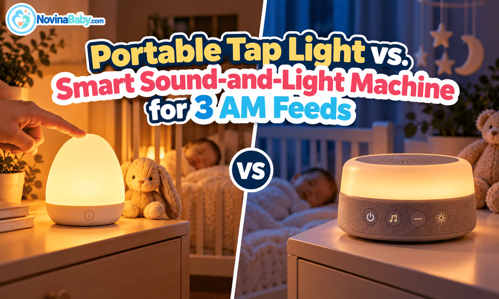 Portable Tap Light vs. Smart Sound-and-Light
