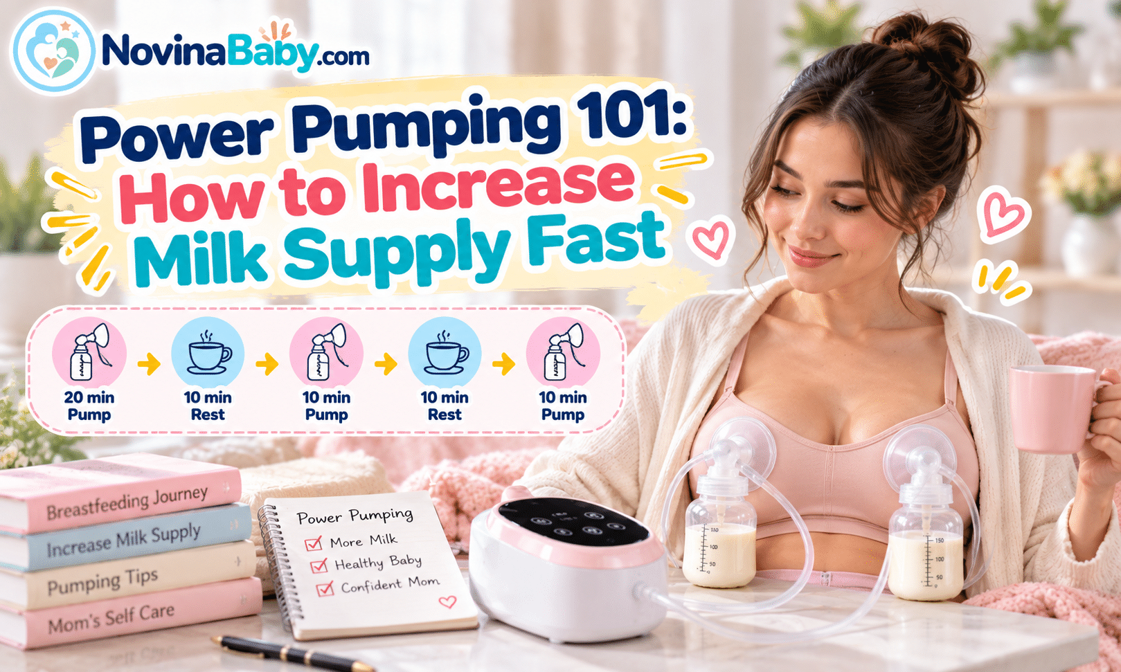 Power Pumping 101 How to Increase Milk Supply Fast