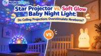Star Projector vs Soft Glow Baby Night Light