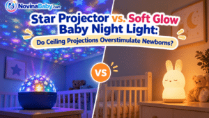 Star Projector vs Soft Glow Baby Night Light