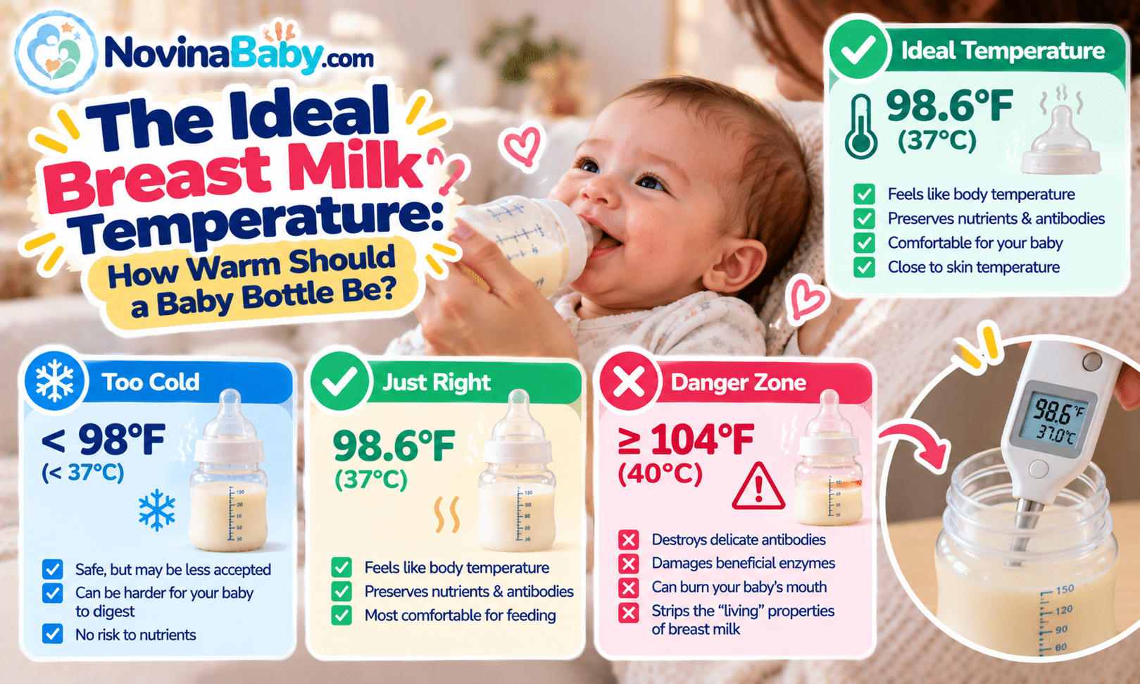 The Ideal Breast Milk Temperature