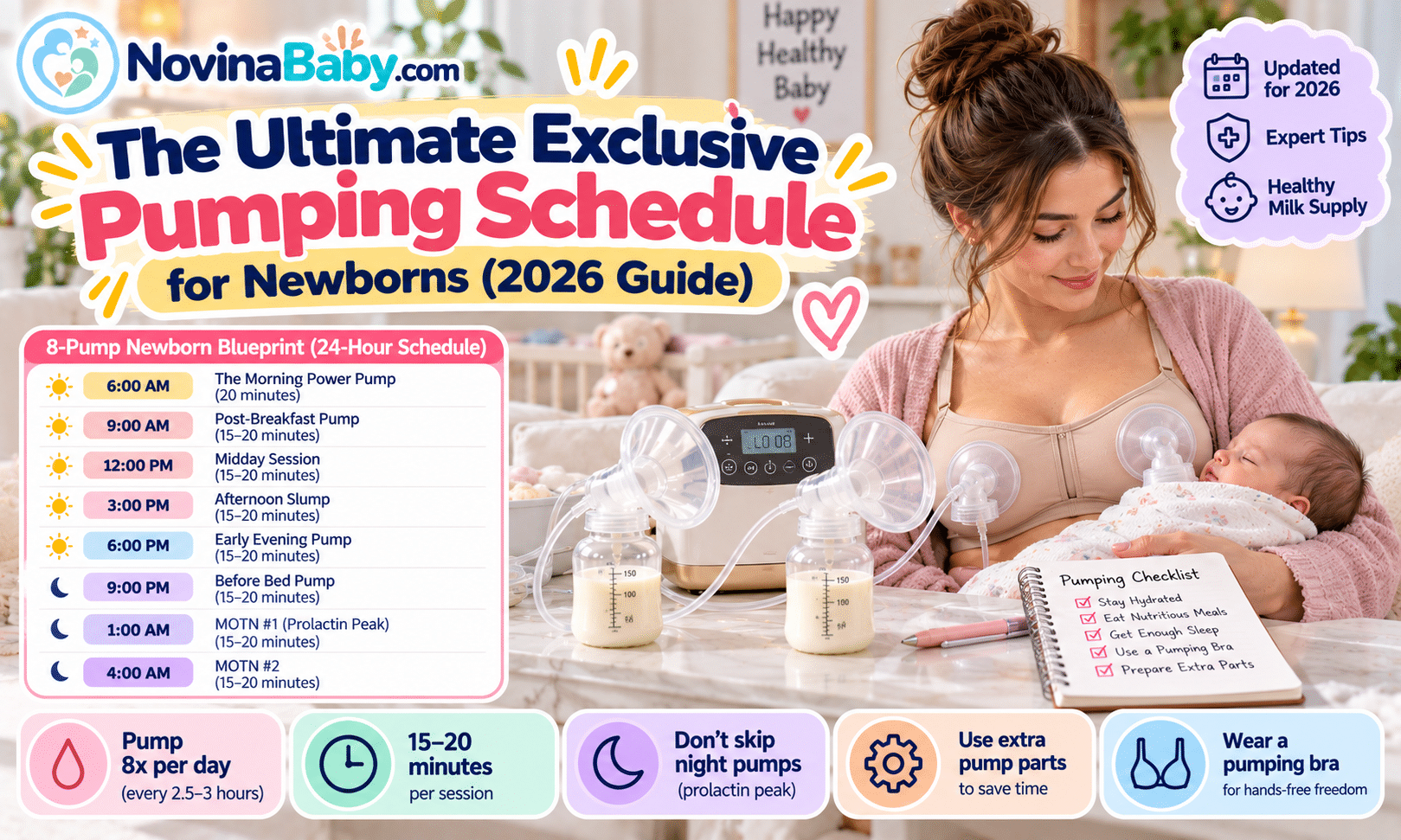 The Ultimate Exclusive Pumping Schedule for Newborns