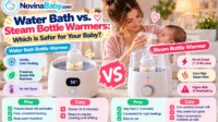 Water Bath vs. Steam Bottle Warmers Water Bath vs. Steam Bottle Warmers