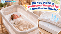 Waterproof Bassinet Pad Breathable Sheets