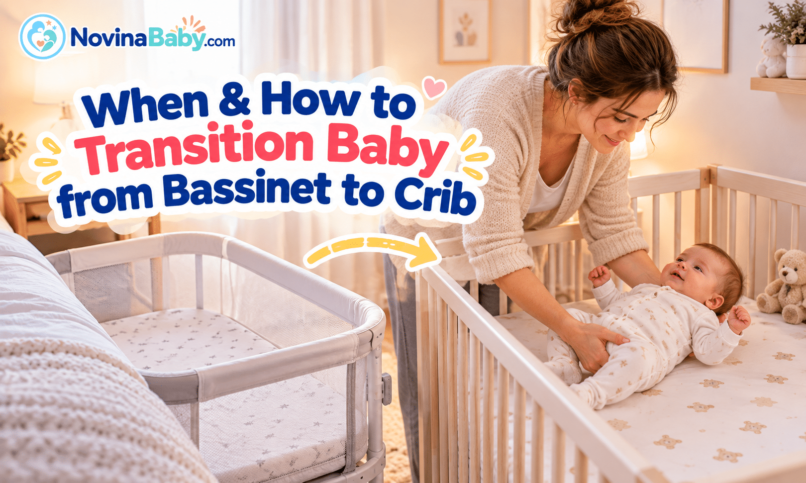 When & How to Transition Baby from Bassinet to Crib